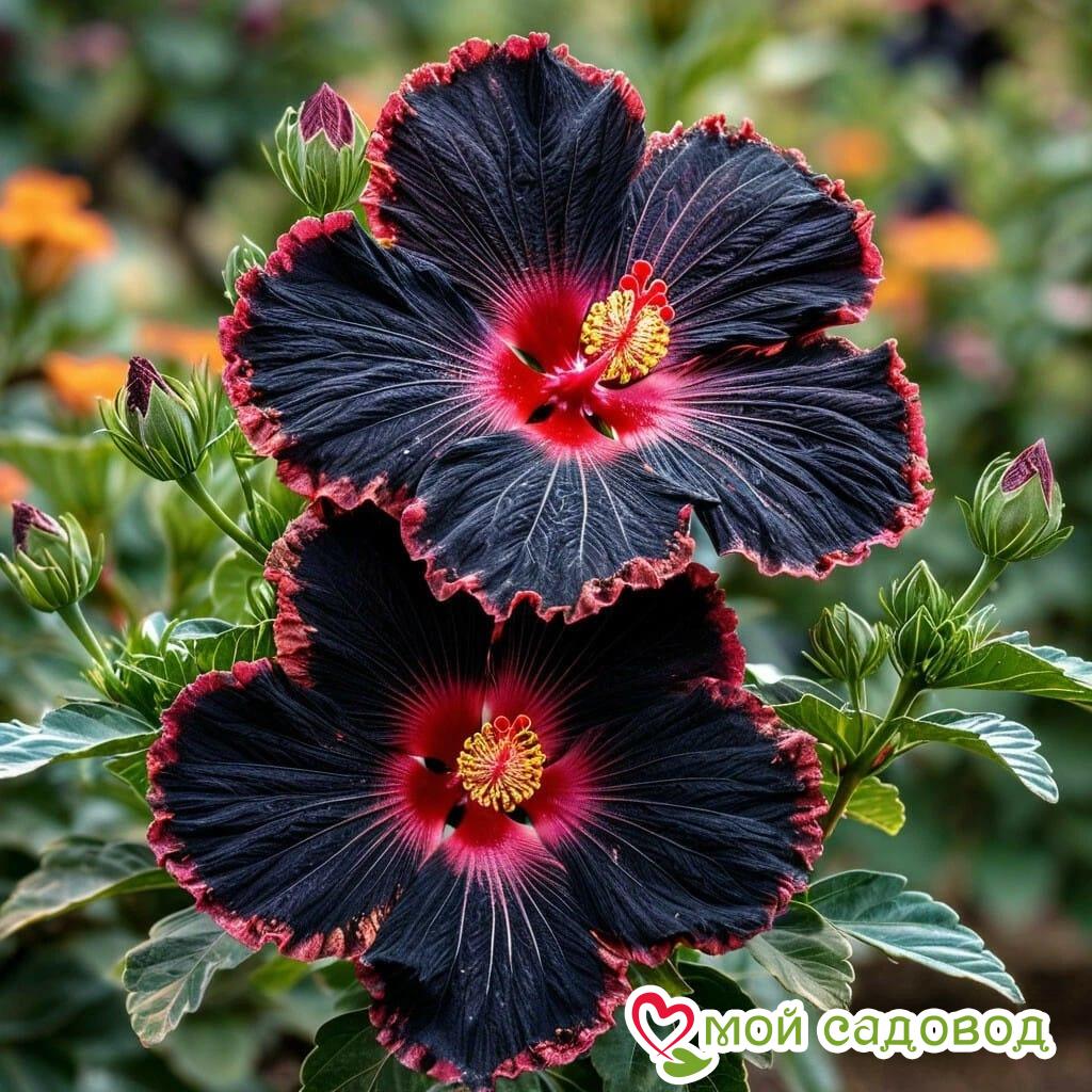 Гибискус садовый Файер Дэнсер